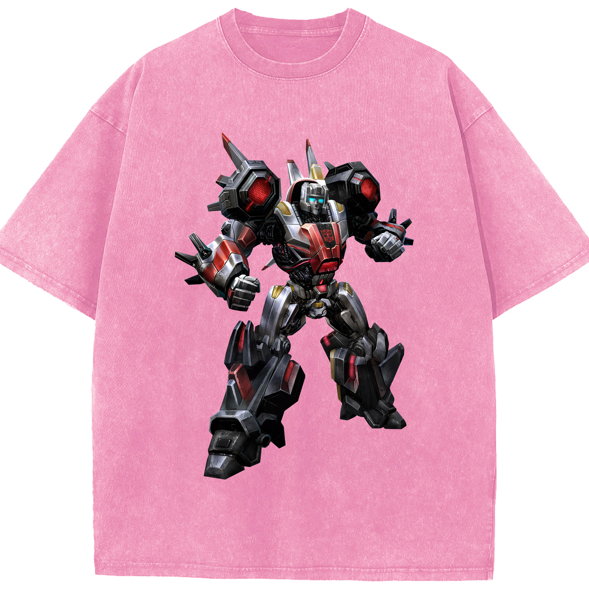 （画像用） Transformers トランスフォーマー 綿100% ヴィンテージ風 半袖Tシャツ（フロントプリント）